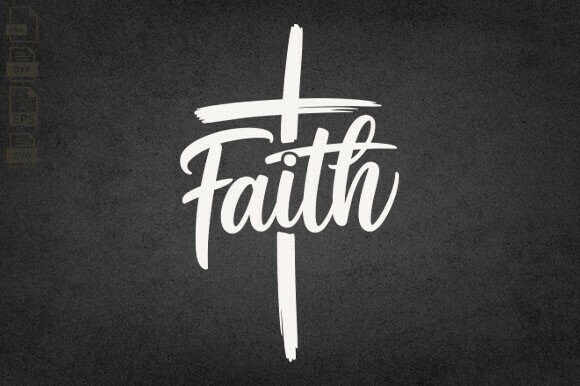 Faith Cross Graphic for Local Branding