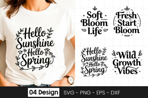 Hello Sunshine Bloom Start Graphics for Crafts