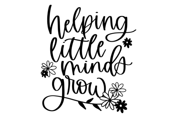 Helping Little Minds Grow Graphics