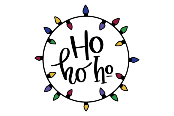 Ho Ho Ho Graphics for Crafts