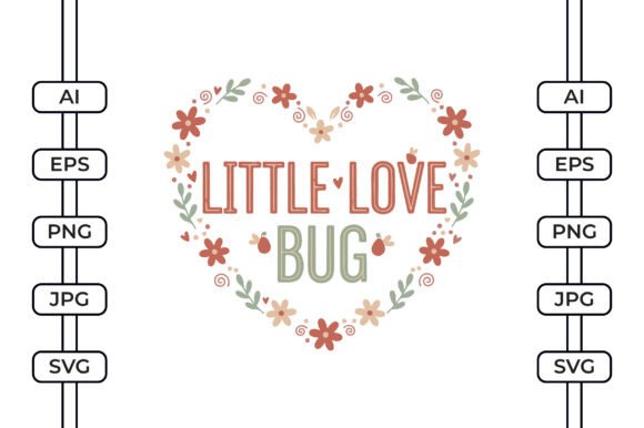 Little Love Bug SVG: A Graphic for Crafts and Creativity