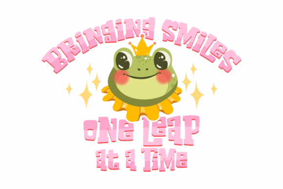 One Leap Smiles Graphics for Crafts