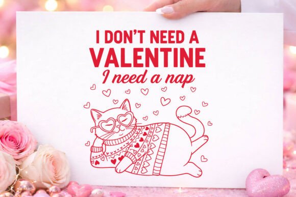 Valentine’s I Don’t Need a Valentine SVG: A Graphic Design Perspective